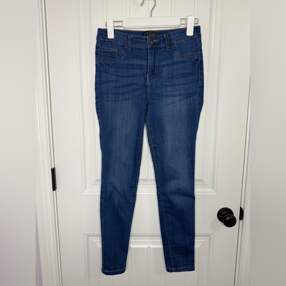 C Pink Skinny Jeans